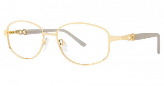 Modern Optical MARIA Eyeglasses, Gold/Pearl