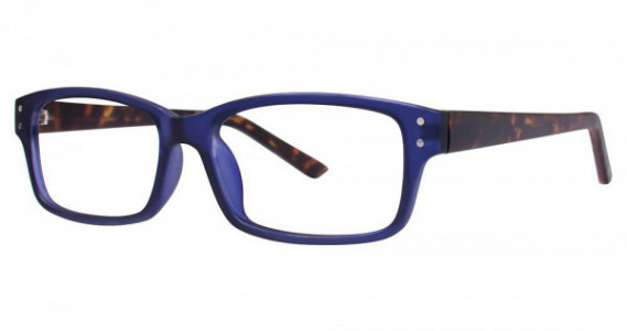 Modern Optical DEFY Eyeglasses, Navy/Tortoise Matte