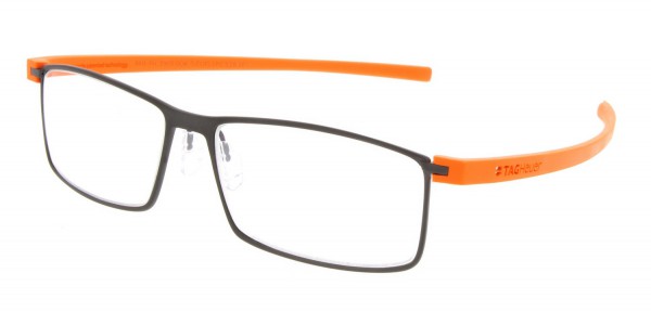 TAG Heuer REFLEX 3 RIMMED 3901 Eyeglasses, Orange Temples (006)