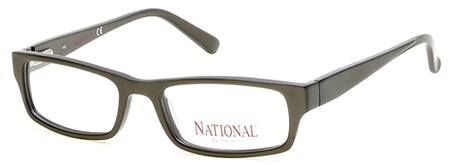 National by Marcolin NA-0345 Eyeglasses, 097 - Matte Dark Green
