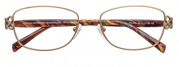 Pentax PX909 Eyeglasses, 015 - Satin Gold