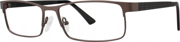 Big Mens Eyewear Club BIG VENTURE Eyeglasses, Matte Brown
