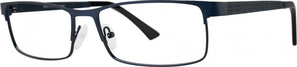 Big Mens Eyewear Club BIG VENTURE Eyeglasses, Matte Navy