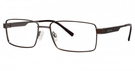 Modz ARISTOCRAT Eyeglasses, Matte Brown/Gunmetal