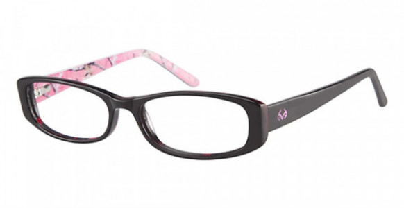 Realtree Eyewear R488 W Eyeglasses, Black